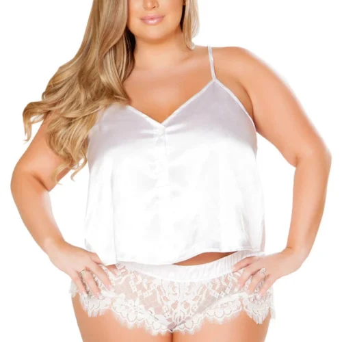 Roma Costume Plus Size Elegant Pajama Set Plus Size Lingerie