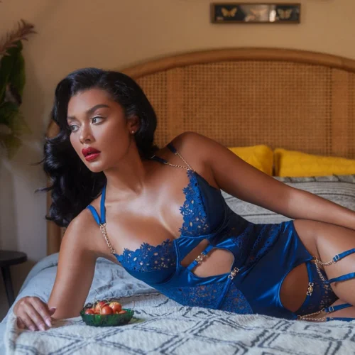 Roma Costume Embroidered Lace And Satin Bustier Corsets