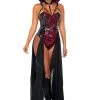 Roma Sexy Halloween Costumes Piercing Beauty Vampire Costume