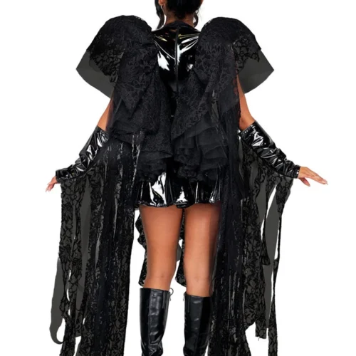 Roma Vinyl Angel Of Darkness Costume Sexy Halloween Costumes