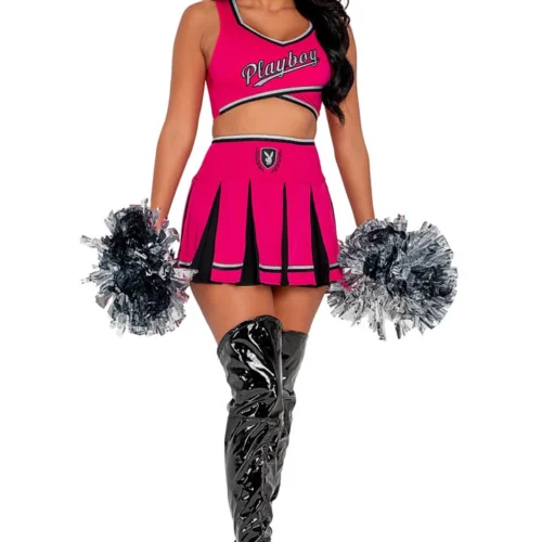 Roma Sexy Halloween Costumes Playboy Cheer Squad Costume