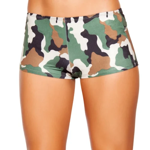 Roma Costume Camouflage Boy Shorts Clothing
