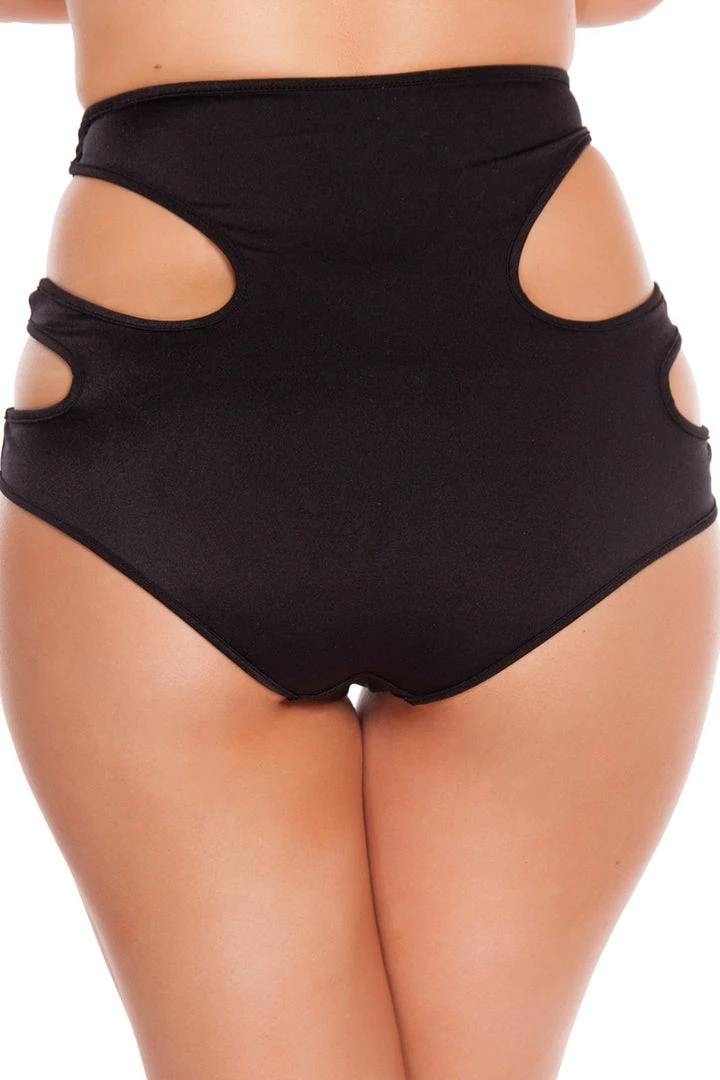 Roma Costume High-Waist Shorts With Cut Outs 2 Roma Costume High-Waist Shorts With Cut Outs