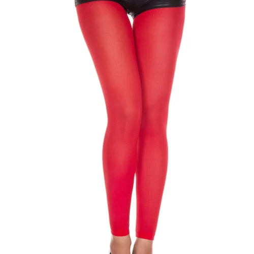 Music Legs Hosiery Restless In Rouge Opaque Capri Pantyhose