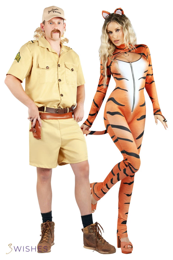 Starline Costume Joe Exotic Tiger Honey Costume 6 Starline Costume Joe Exotic Tiger Honey Costume