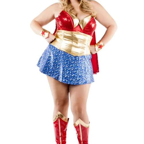 Starline Costume Plus Size Wonder Lady Costume