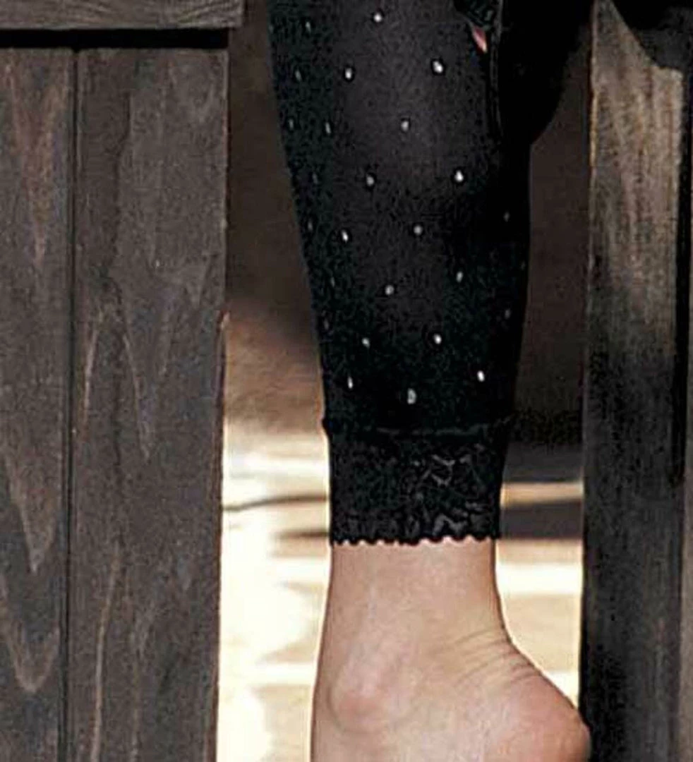 H.O.T By Shirley Of Hollywood Opaque Dot Leggings 5 H.O.T By Shirley Of Hollywood Opaque Dot Leggings