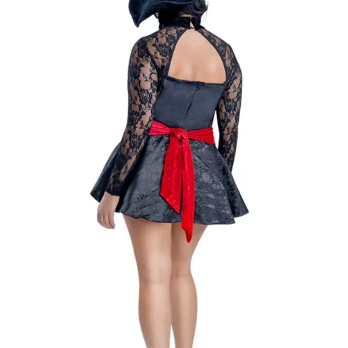 Starline Plus Size Red Skeleton Witch Costume