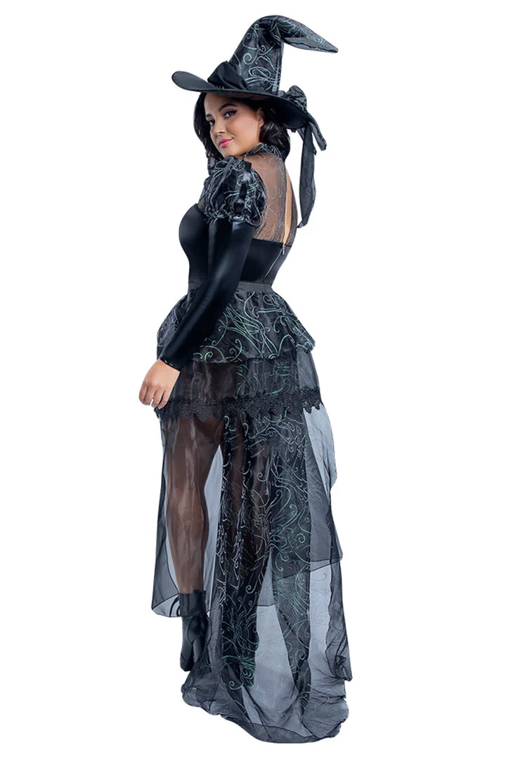 Starline Plus Size Dark Wicked Witch Costume 2 Starline Plus Size Dark Wicked Witch Costume