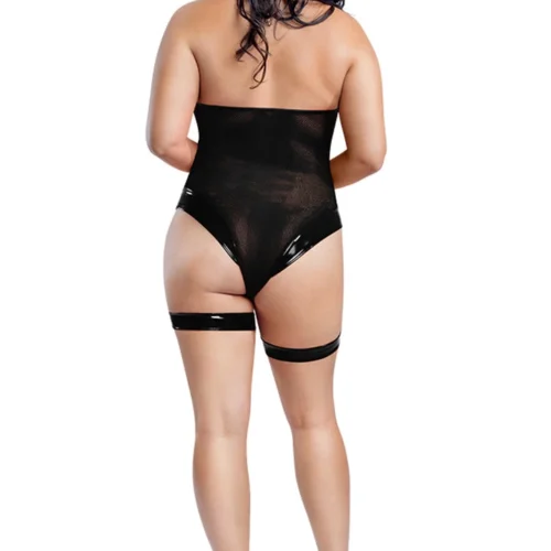 Starline Plus Size Black Skull Hottie Costume