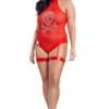 Starline Plus Size Red Skull Hottie Costume