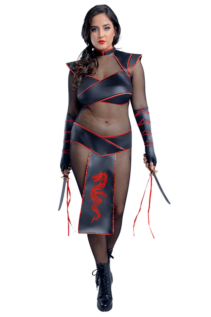 Starline Plus Alluring Assassin Costume Plus Size 1 Starline Plus Alluring Assassin Costume Plus Size