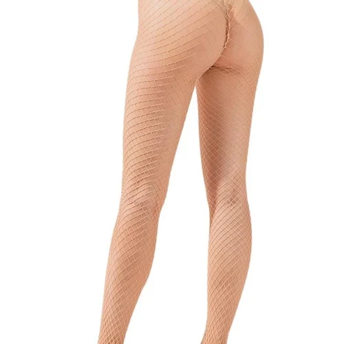 Starline Basic Nude Beige Net Tights Lingerie