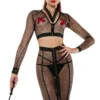 Starline Lingerie Femdom Fishnet Dominatrix Outfit