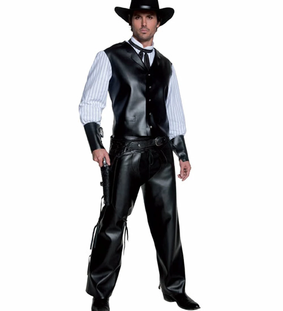 Smiffy's Gunslinger Cowboy Halloween Costume 2 Smiffy's Gunslinger Cowboy Halloween Costume
