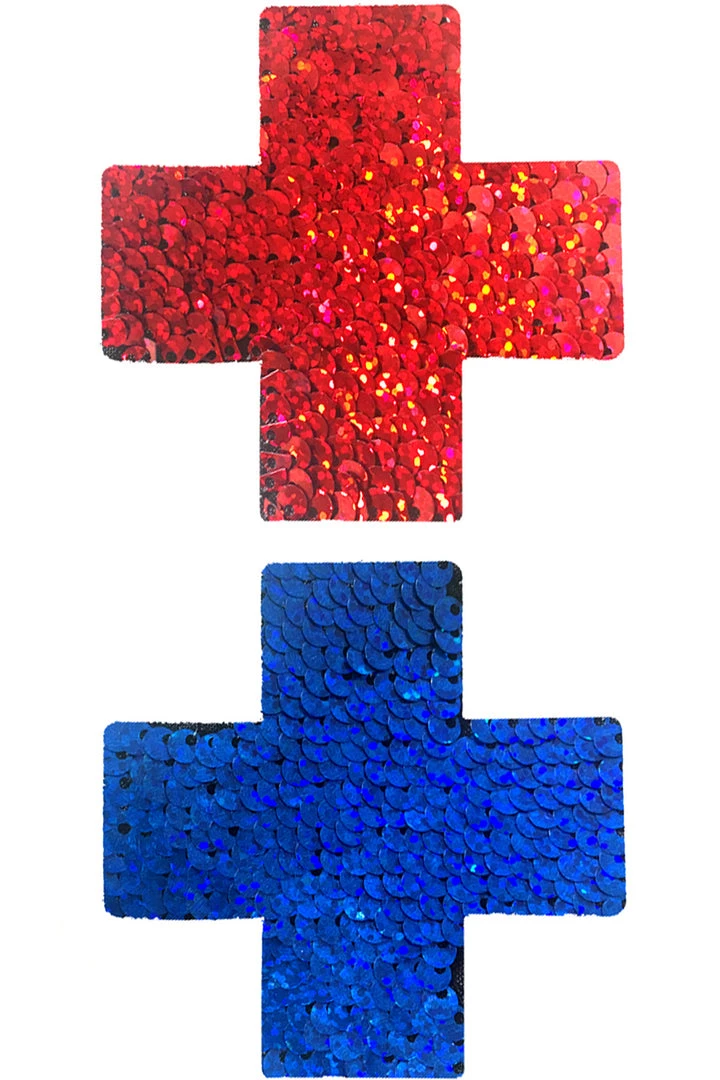 NevaNude American Spirit Flip Sequin X Pasties 2 NevaNude American Spirit Flip Sequin X Pasties