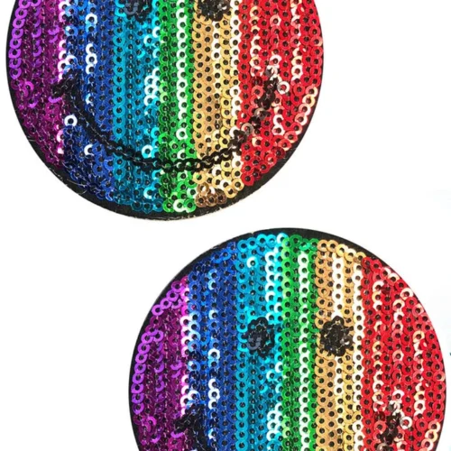 NevaNude Sequin Smiley Faces Nifty Nipple Pasties