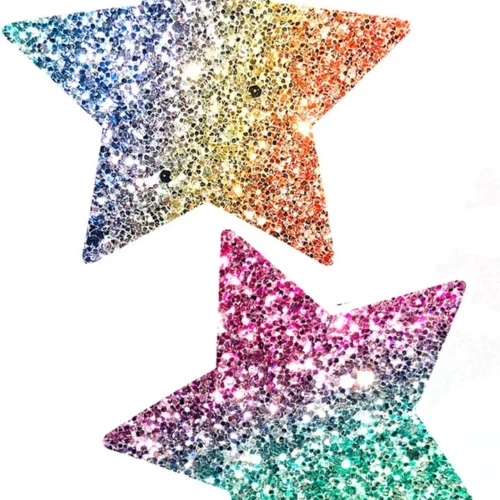 NevaNude Super Sparkle Rock Glitter Stars Pasties
