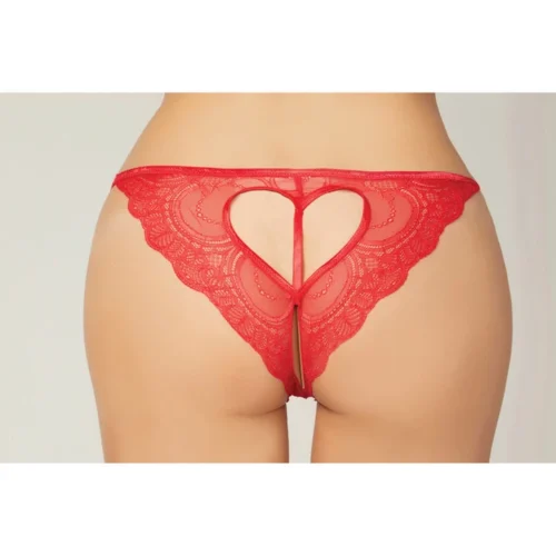 Seven Till Midnight Open Crotch Heart Back Panty 24 Seven Till Midnight Open Crotch Heart Back Panty
