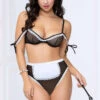 Seven Till Midnight Adult French Maid Lingerie Set