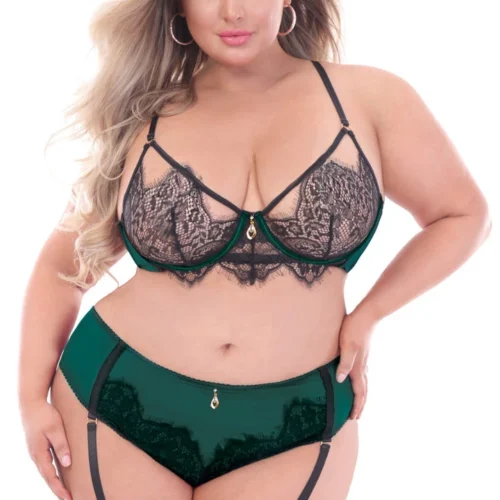Seven Till Midnight Plus Size Forever Yours Bra Set 7 Seven Till Midnight Plus Size Forever Yours Bra Set