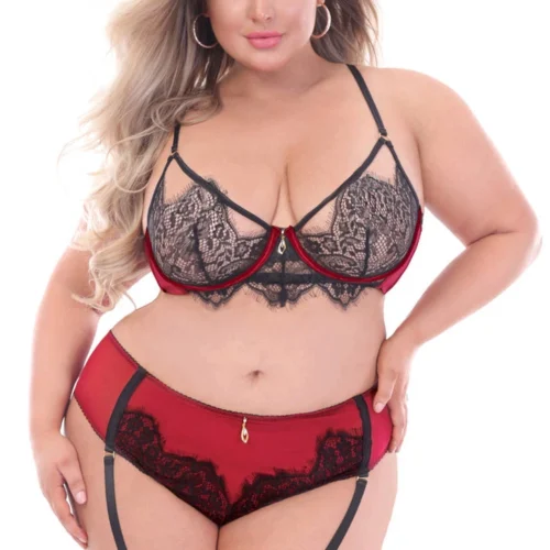 Seven Till Midnight Plus Size Forever Yours Bra Set 9 Seven Till Midnight Plus Size Forever Yours Bra Set