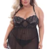 Seven Till Midnight Plus Size Diamonds Are Forever Babydoll