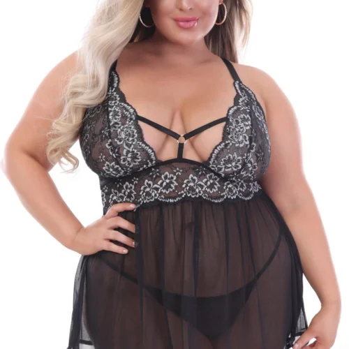 Seven Till Midnight Plus Size Passion Babydoll