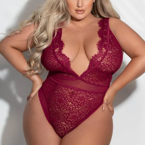 Seven Till Midnight Plus Size Legendary Teddy
