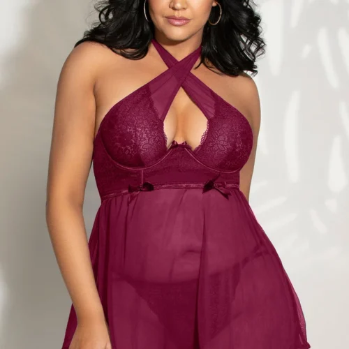 Seven Till Midnight Plus Size Drama Queen Babydoll