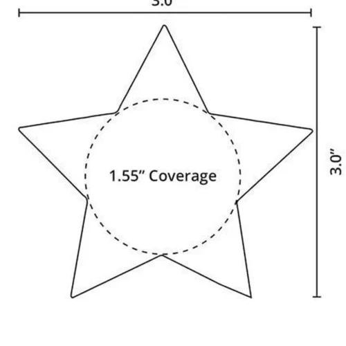 GE Apparel Aqua Star Nipple Pasties