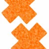 NevaNude Neon Orange UV Glitter X Pasties