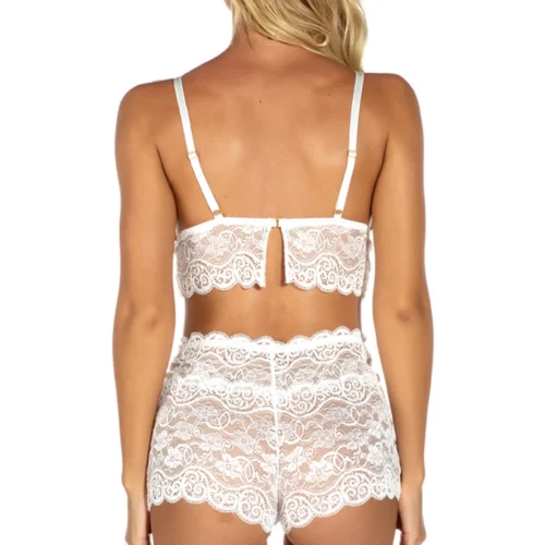 3WISHES Plus Size Lovely Lace Bralette Set