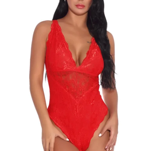 3WISHES Lingerie Lacy V-Cut Teddy 26 3WISHES Lingerie Lacy V-Cut Teddy