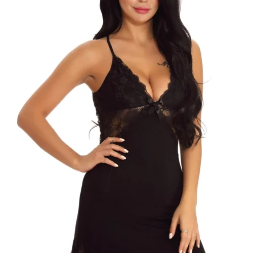 3WISHES Lace Inset Chemise