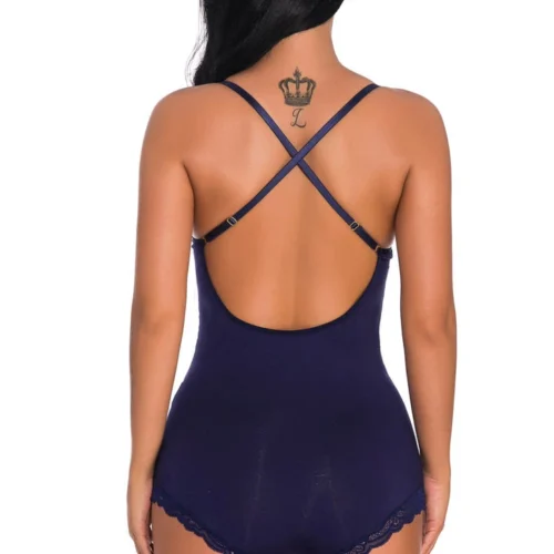 3WISHES Racy Retro Lace Teddy