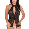 3WISHES Lovely Lace Teddy