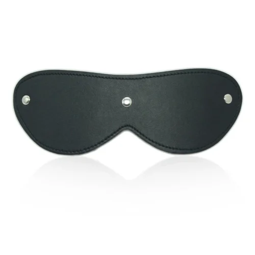 3WISHES Accessories Faux Leather Eye Mask