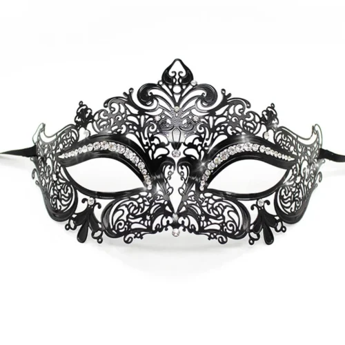 3WISHES Embroidered Masquerade Mask Accessories