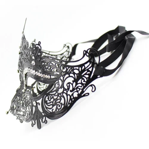 3WISHES Embroidered Masquerade Mask Accessories