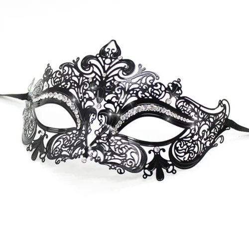 3WISHES Embroidered Masquerade Mask Accessories