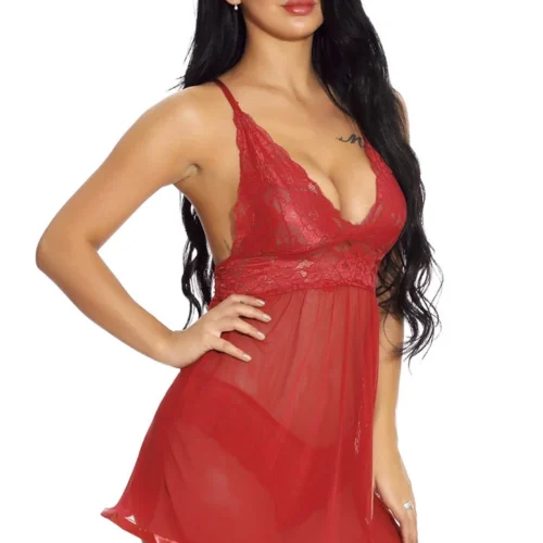 3WISHES Babydoll Lingerie Don't Call Me Baby Babydoll