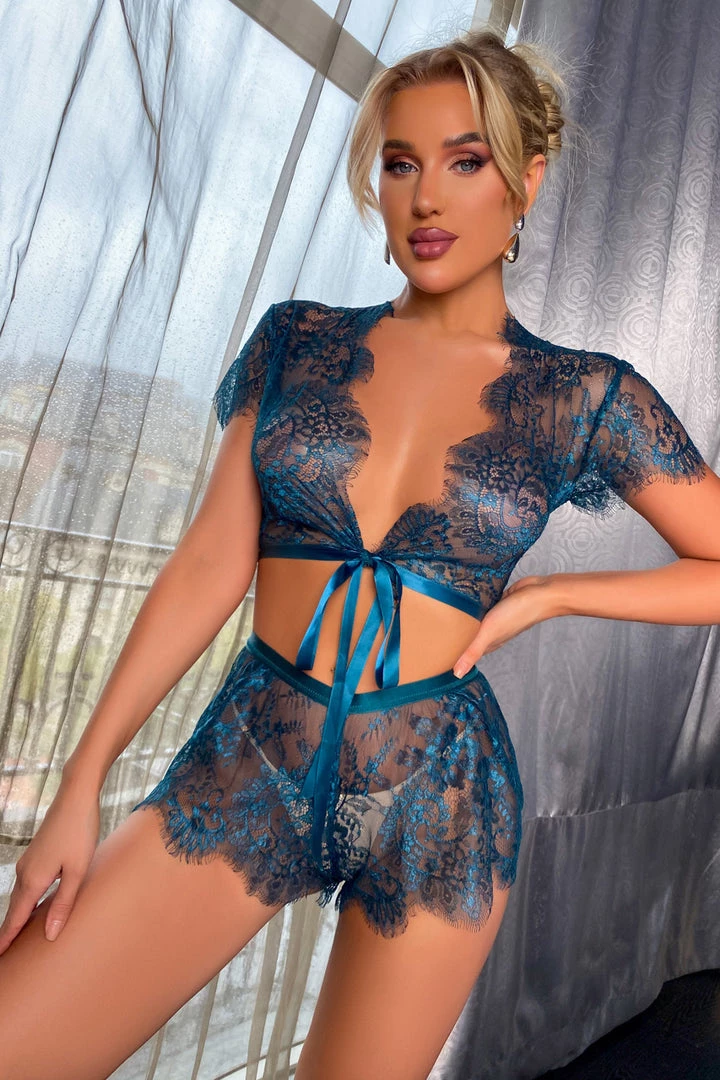 3WISHES Lingerie In The Green Bra Set 5 3WISHES Lingerie In The Green Bra Set