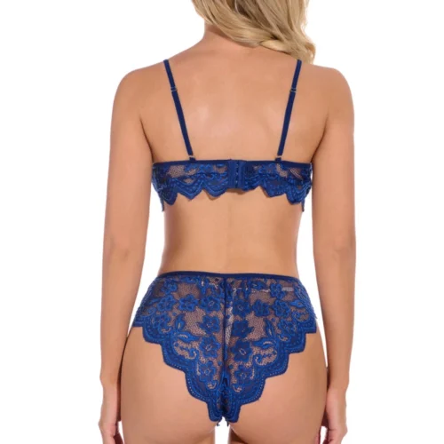 3WISHES Lingerie Lucky Lace Demi Bra And Panty 15 3WISHES Lingerie Lucky Lace Demi Bra And Panty