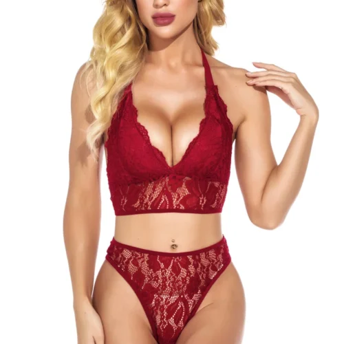 3WISHES Lingerie Racy And Lacey Bralette Set