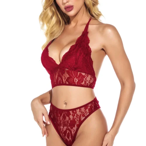 3WISHES Lingerie Racy And Lacey Bralette Set