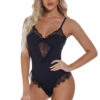 3WISHES Lingerie Lucky Lace Trim Teddy