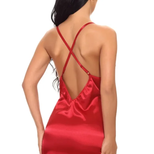3WISHES Sultry Satin Chemise