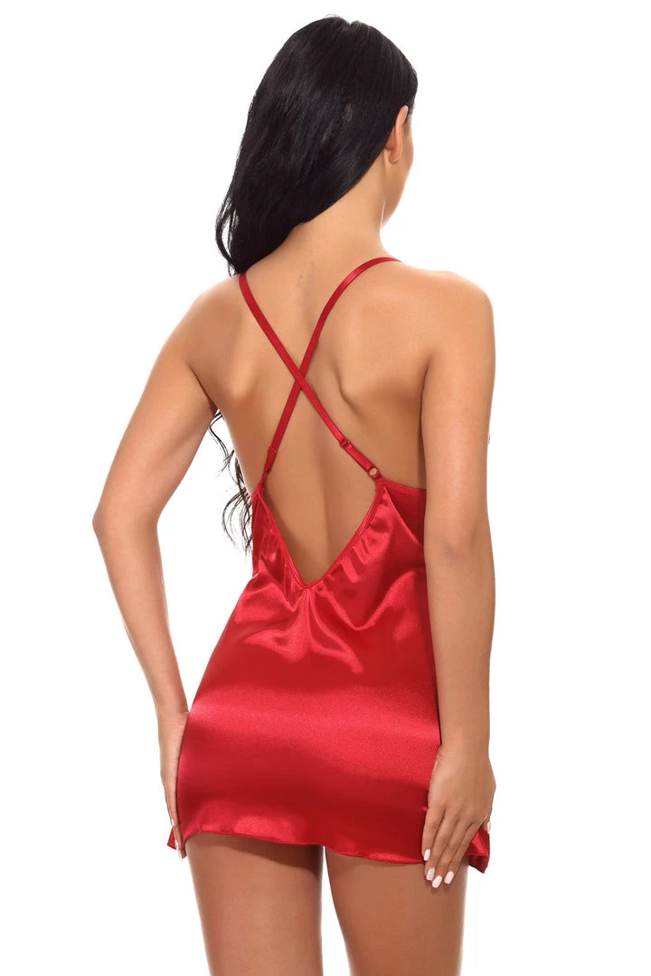 3WISHES Sultry Satin Chemise 2 3WISHES Sultry Satin Chemise