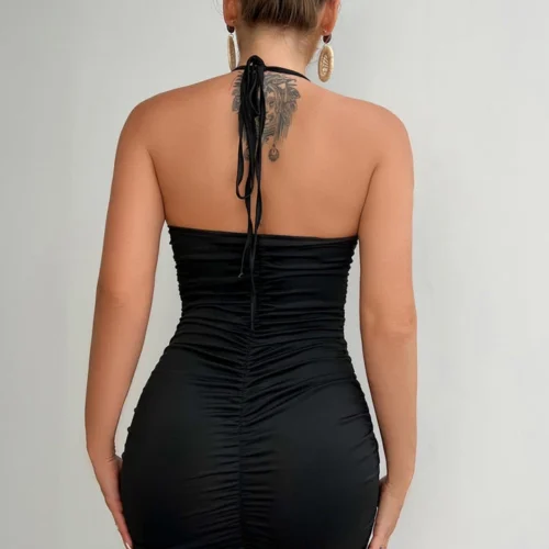 3Wishes Keyhole Mini Dress